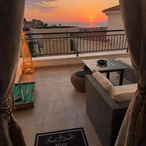 페이야에 위치한 호텔 Sea view apartment in Peyia MISTA