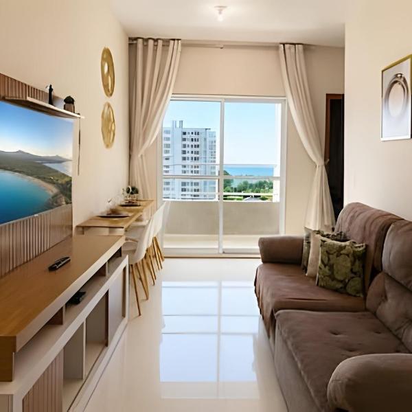 1408| Apto 2 Qtos Vista Piscina + Praia + Acad
