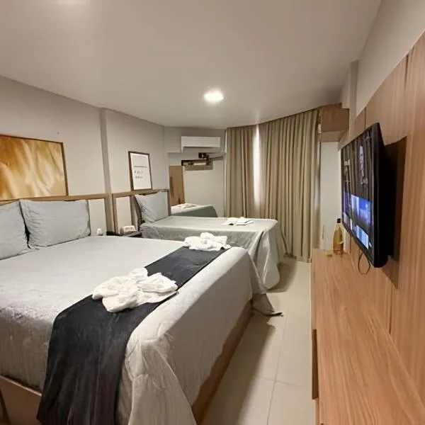 509 Flat praia piscina barzinho Intermares,卡貝德盧的飯店