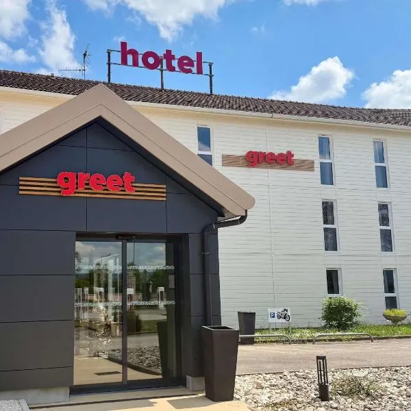 Greet Hôtel Dijon Sud Longvic, hotel em Longvic