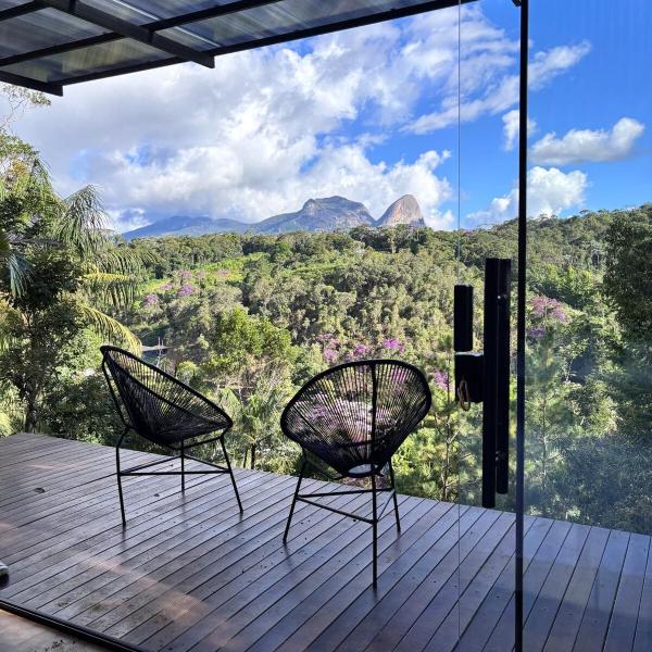 Chalé Vista - Acordar diante da Pedra Azul