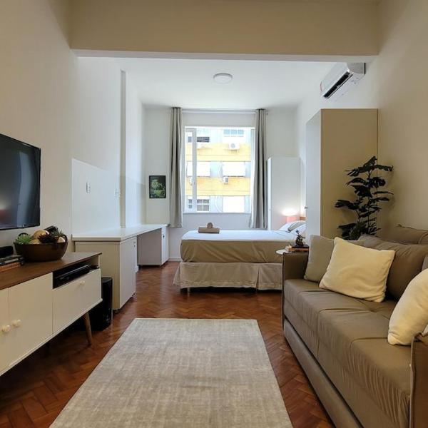 SOUZA LIMA · Loft Inteiro Copacabana Decorado 2 quadras praia