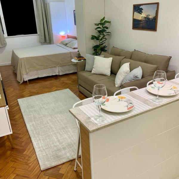 Loft Inteiro Copacabana Decorado 2 quadras praia - Foto 3