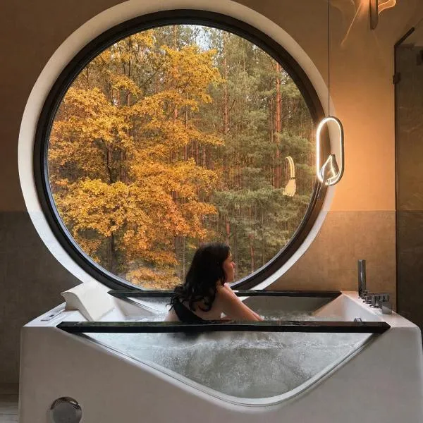 Usłysz ciszę - znajdź Ciszyca - Leśne SPA - Sauna & Jacuzzi - Prywatnie - Bez limitu, hotell i Ponurzyca