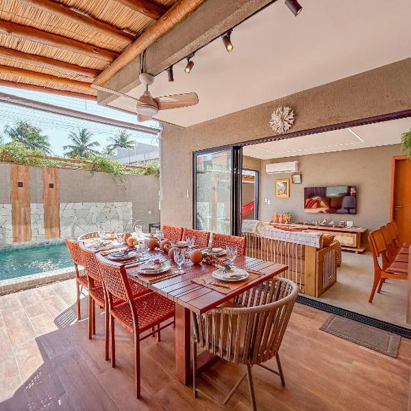 Casa Linda | 3min a Pe do Mar | Piscina Privativa