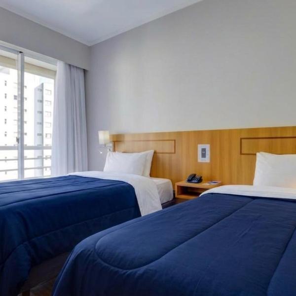 Aparthotel 2 camas solteiro em condo Comfort Ibirapuera - Foto 2