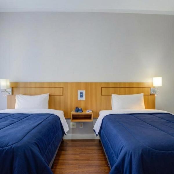 Aparthotel 2 camas solteiro em condo Comfort Ibirapuera