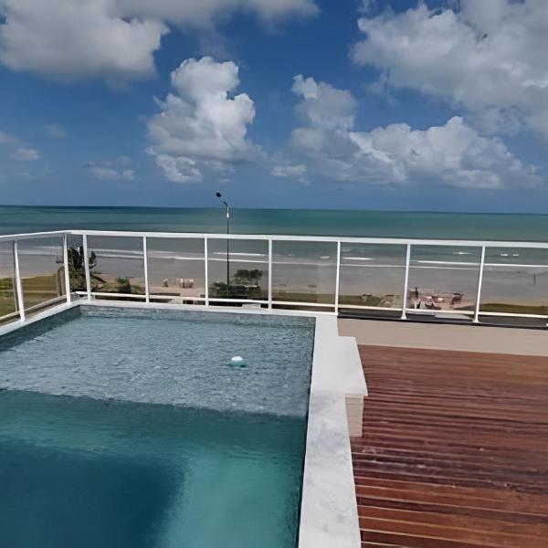 Flat 108 Beira Mar na praia do Bessa