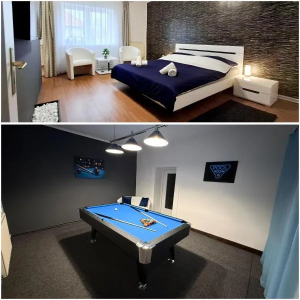 MOONLIGHT Prémium APARTMANHÁZ & Biliárd, hotel di Sarospatak