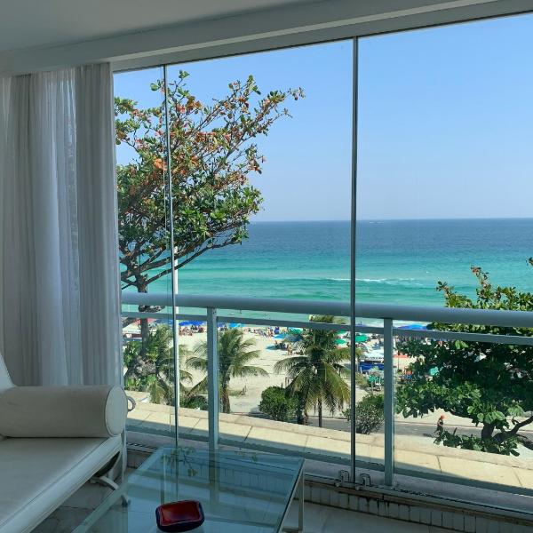 Cobertura Frontal Mar - Praia da Barra da Tijuca - Metrô Jardim Oceânico - 4 Quartos - 8 Hóspedes - Foto 2