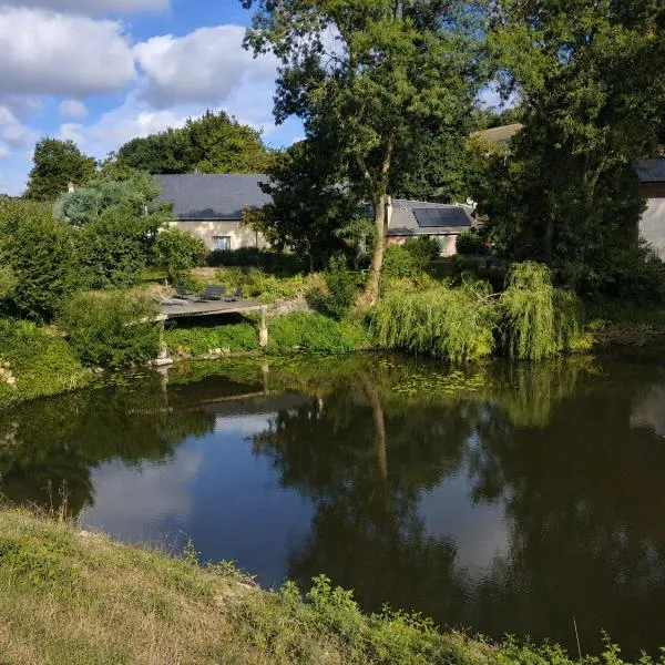 Repos au bord de l'eau, hotel en Nyoiseau