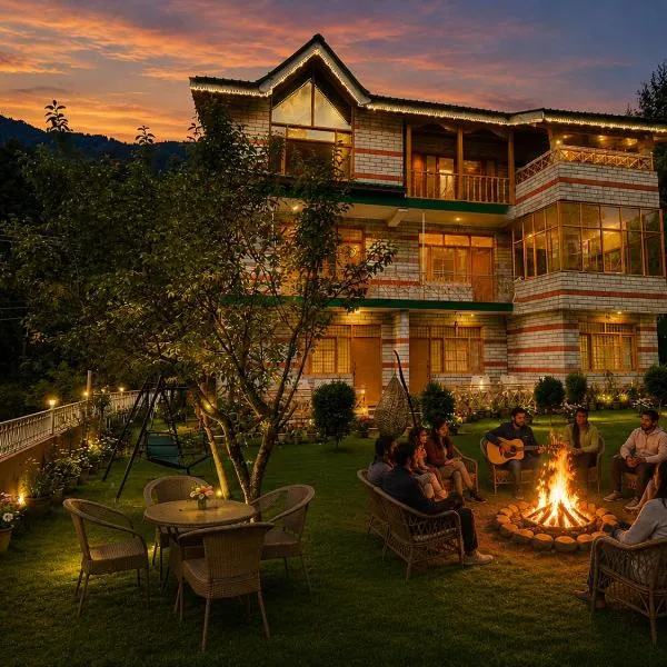 Snow Clad Private & independent 1,2,3,4,5 Bedrooms Luxury Villa & Cottages, Manali, מלון במנאלי