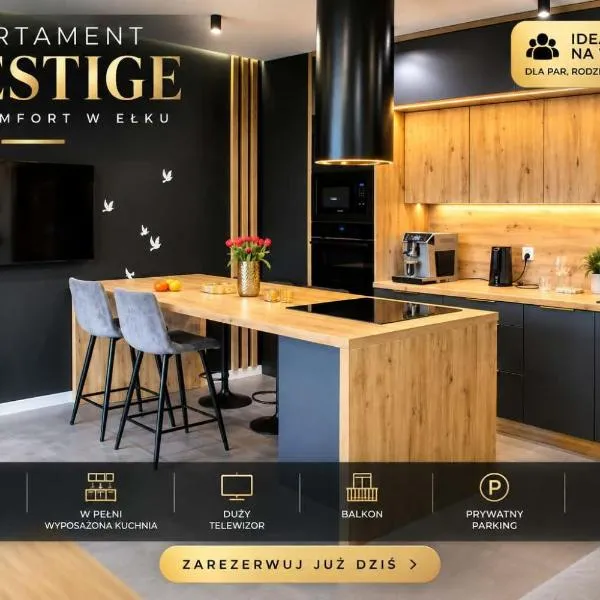 Apartament Prestige z prywatnym parkingiem, hotel en Ełk