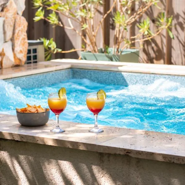 Studio Piscine Balnéo Chauffée, hotel i Sérignan