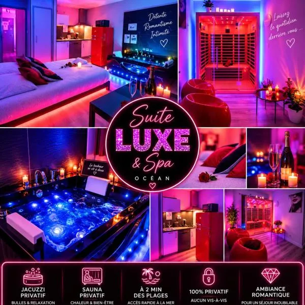 Grand Studio BISCARROSSE PLAGE Une nuit A 2 avec Sauna Luxe, Balnéo, Océan rien que pour vous, хотел в Бискарос