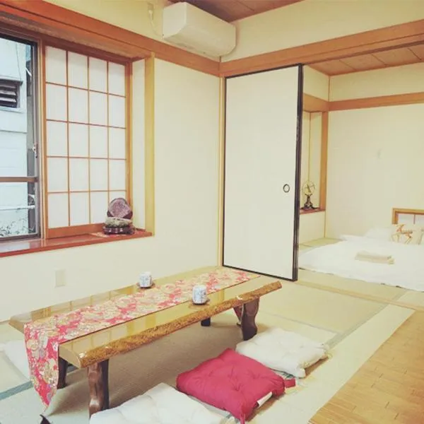 Kiki HouseH --Self Check-in -- Room Number & Password is in the following email, hotel in Tokyo