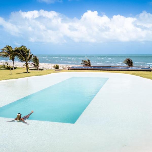 Luxury Beachfront Kite Villa, Private Pool, Ilha do Guajiru - Foto 3