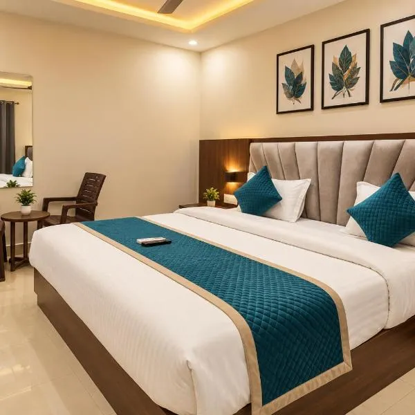 Hotel Blossom Rooms By RadhaDham Affordable Stay with Prime Location - #Garden #Parking #Fully AC #Modern Newly build Property, hotel Vrindávanban