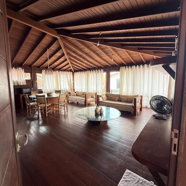 Casa Madeira Morro Praia 1 no coração da vila - Foto 4