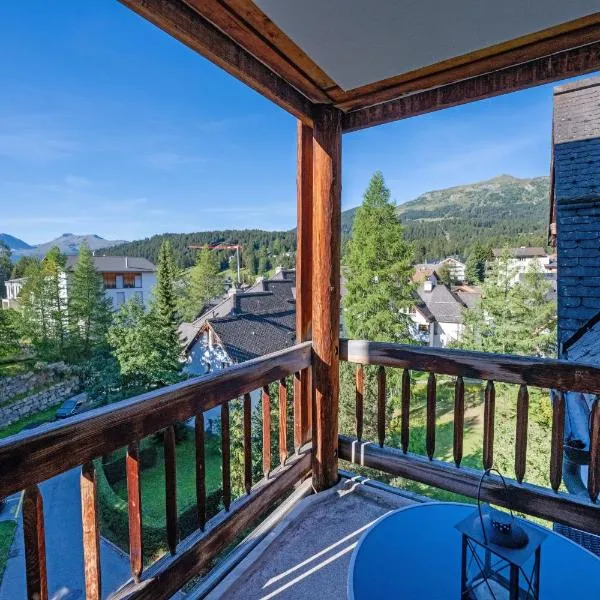 Apartment with mountain view and spa access, hôtel à Lenzerheide