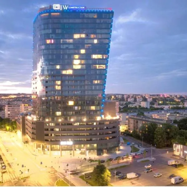 Hanza Tower AJP POOL SPA apartament, hotel v destinaci Štetín