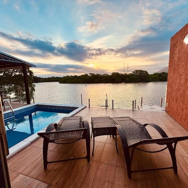Casa completa Beira Rio Piscina e deck Rio - Foto 4