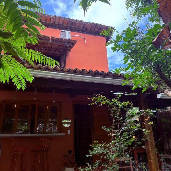 Na Mata House, in the heart of Caraiva village
