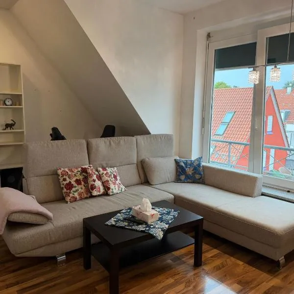 Mi Casa Es Su Casa - 2 Zimmerwohnung Stadtmitte mit Aufzug, hotell sihtkohas Krumbach