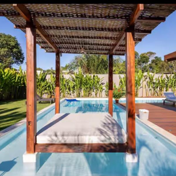 Casa iluminada, sofisticação em Trancoso