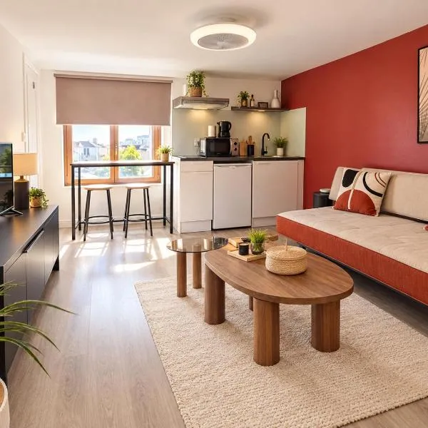 Studio Cozy Calme Parking gratuit proche du centre de Nancy, hotell i Nancy