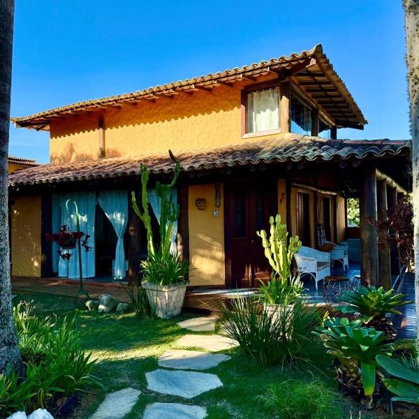 Casa 3 Suítes, Piscina e Serviços Inclusos - Geribá
