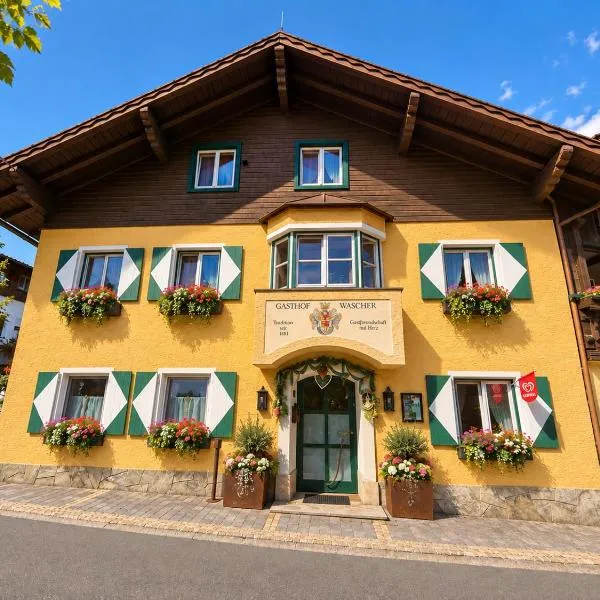 Gasthof Wascherwirt, hotel v destinácii Embach