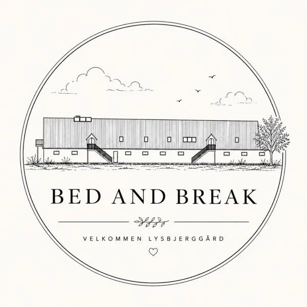 Lysbjerggård Bed & Break Herning, hotel a Herning