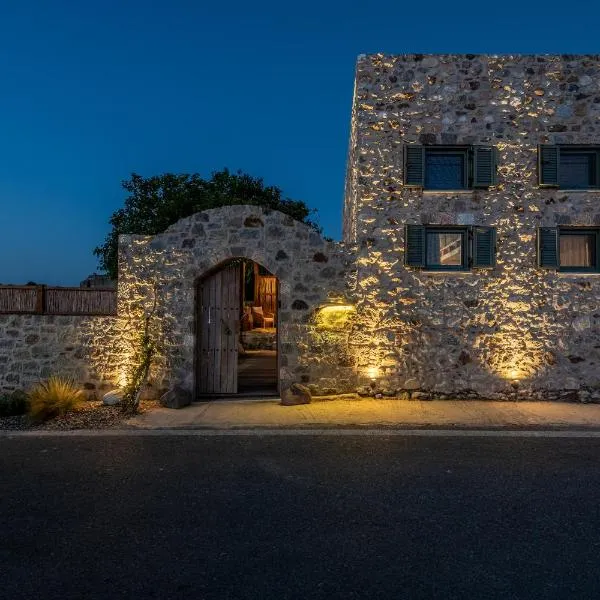 Sole & Pietra Luxury Villa, hotel i Linopótis