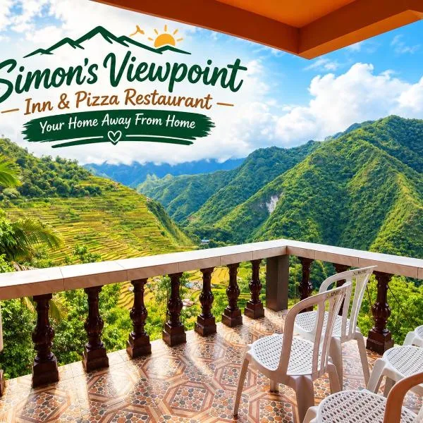 BATAD Simons Viewpoint Inn and Pizza Restaurant, hotel Banauéban