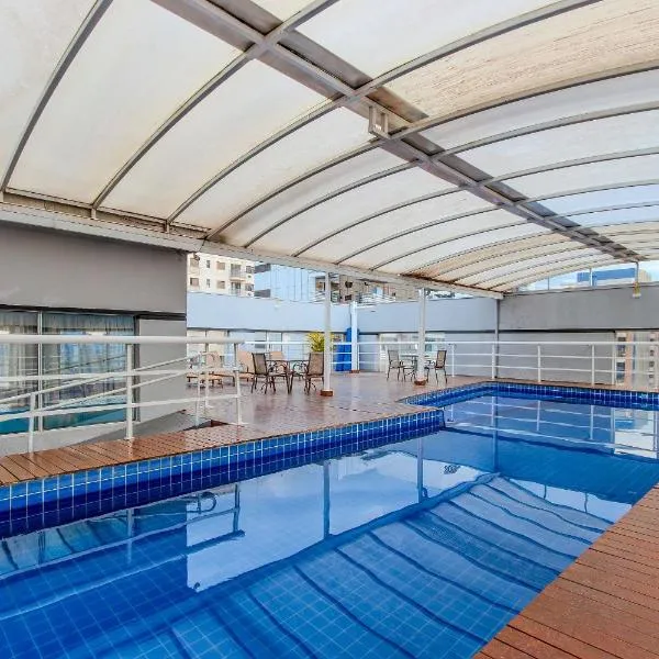 Aldeia에 위치한 호텔 Flat Executivo em Alphaville • Alameda Mamoré • Lazer Completo com Ar e Wifi