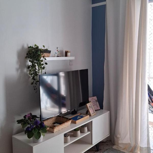 Apartamento com 02 quartos, estacionamento privativo, serviço de praia, wifi e ar condicionado na sala de estar e jantar - Foto 5