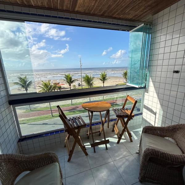 Apartamento beira mar vila caiçara, Praia Grande