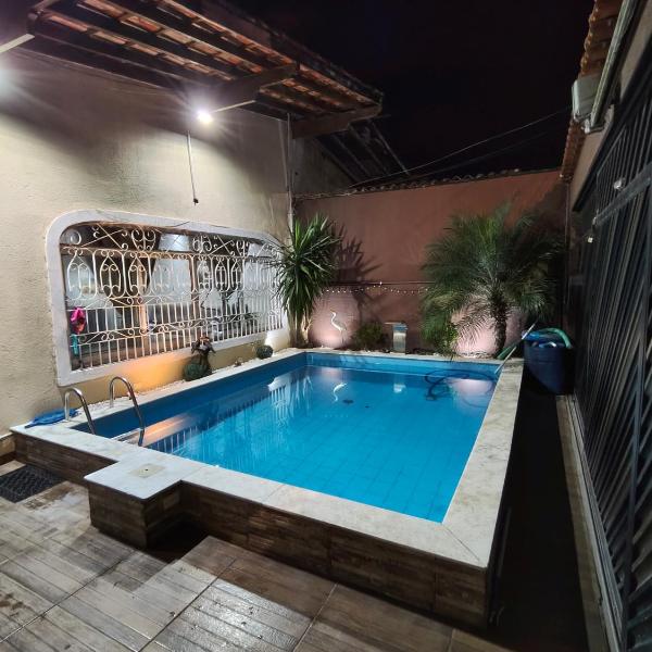Casa com piscina privativa, ar condicionado,area gourmet a 300m da praia Aviação - Foto 4