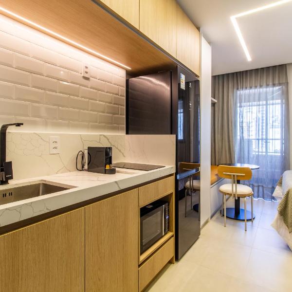Studio Premium 2 quadras do Nubank Parque