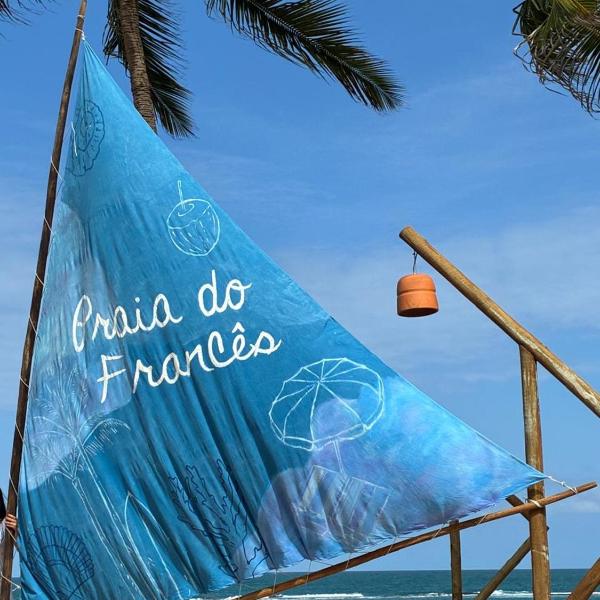 Sol, mar, equilíbrio perfeito praia do frances!