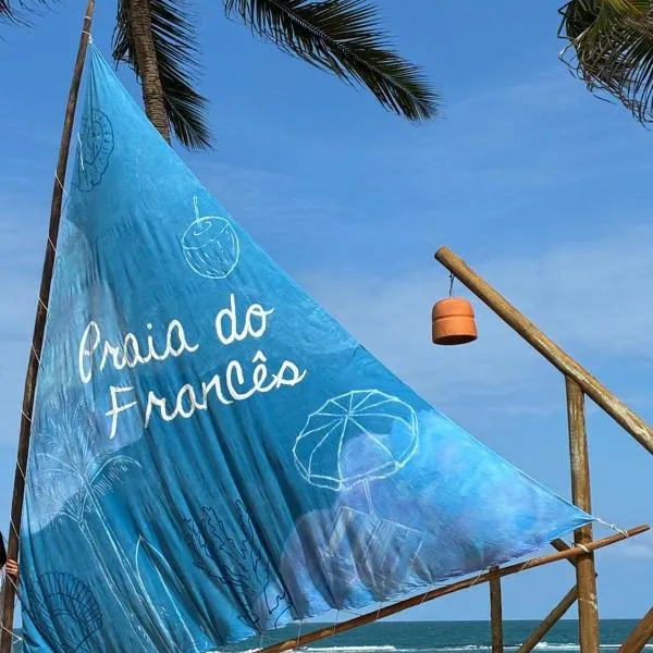 Sol, mar, equilíbrio perfeito praia do frances!, hotel u gradu Marechal Deodoro