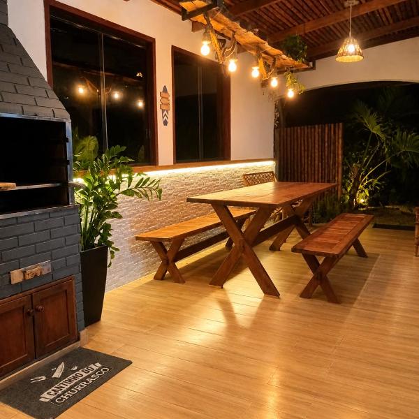 Casa 8p com ar 90m Praia Fortaleza - Foto 4