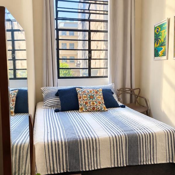 Amplo quarto e sala retrô na Cinelândia 611 - Foto 5
