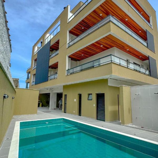 Loft moderno a 150 metros da orla com piscina