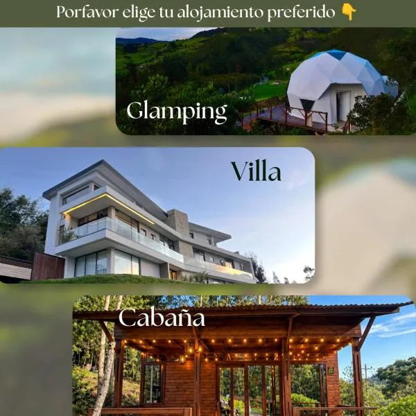 Golden Glamping & Suites, hotel a Guatavita