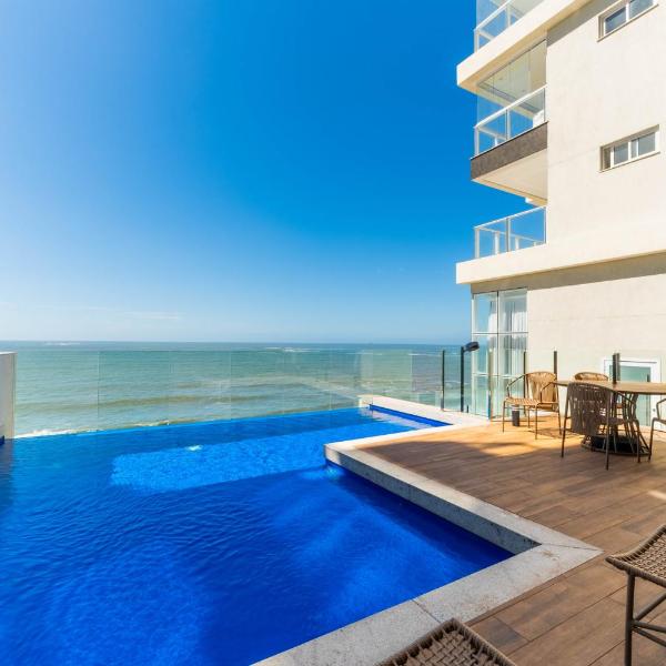 Apto Frente Mar no Barra View com Piscina, Academia, Sauna, Sala de Jogos, Brinquedoteca e Playground, 3 Quartos com Ar-Condicionado, Sacada Gourmet com Churrasqueira e Vaga Privativa Viva essa Experiência em Barra Velha - Foto 4