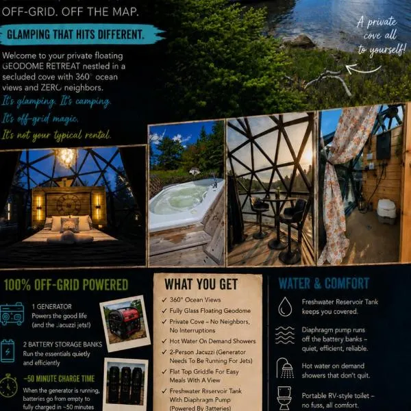 Oceanic geodome، فندق في French Village