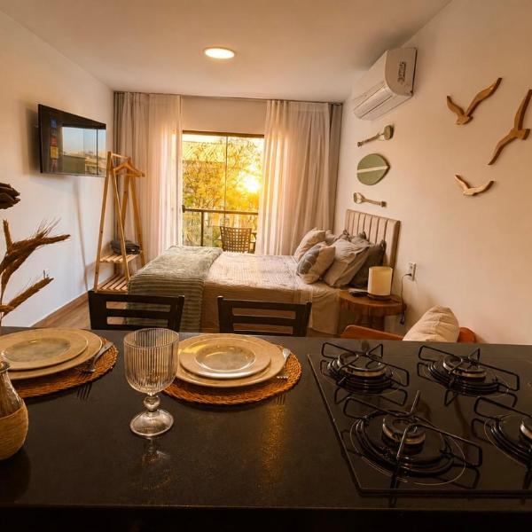 Loft aconchegante 7 min da Praia Grande