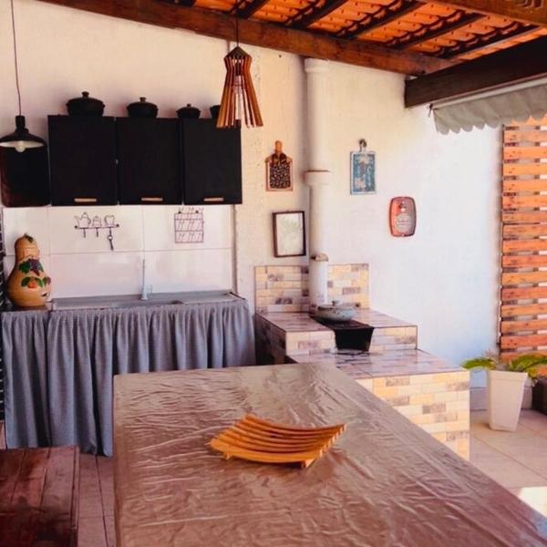 Casa em divinopólis com área gourmet e piscina, fogão a lenha - Foto 2